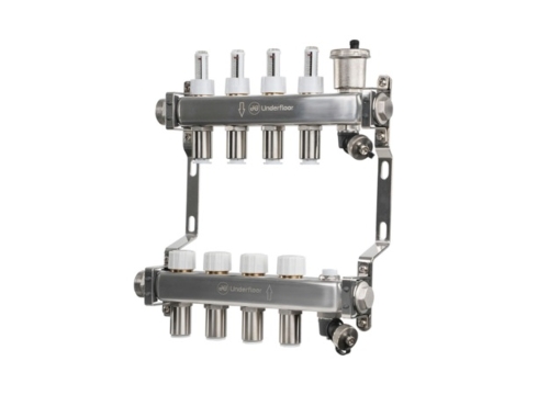 Speedfit Underfloor Heating 4 Port Manifold JGUFHMAN4/4